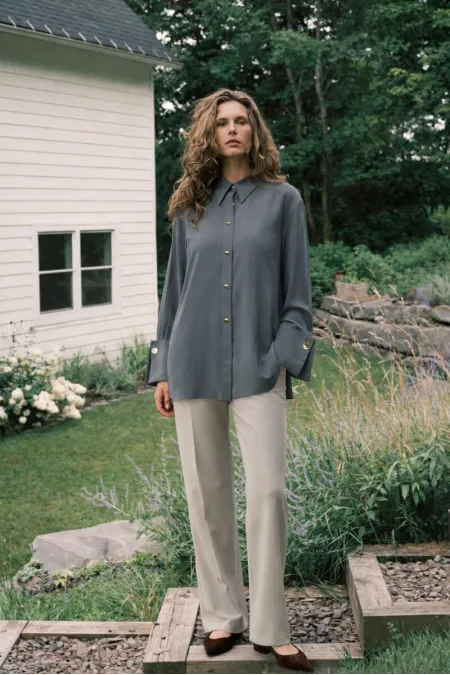 WIDE-CUFFS POPLIN SHIRT WIDE-CUFFS POPLIN SHIRT