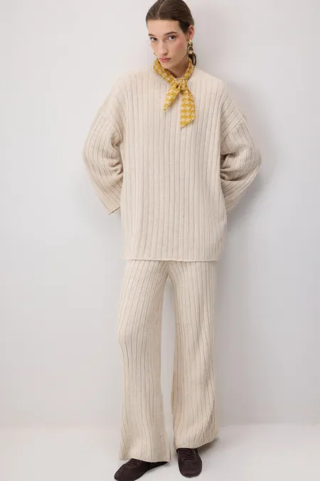 DÜZ ÇİZGİ TRİKO TAKIM