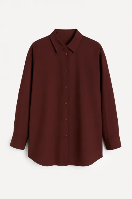 OVERSIZE FIT POPLIN SHIRT