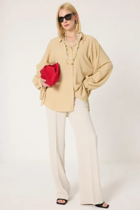 CHEMISE À MANCHES BALLON