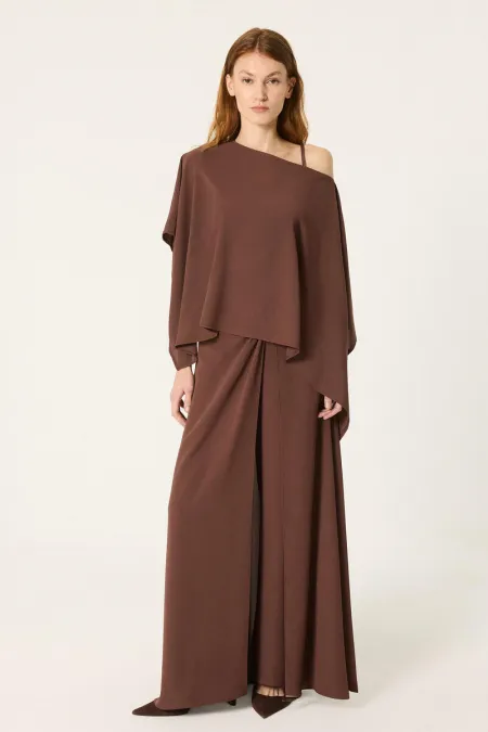 BATWING SLEEVE BLOUSE AND TROUSER SET BATWING SLEEVE BLOUSE AND TROUSER SET