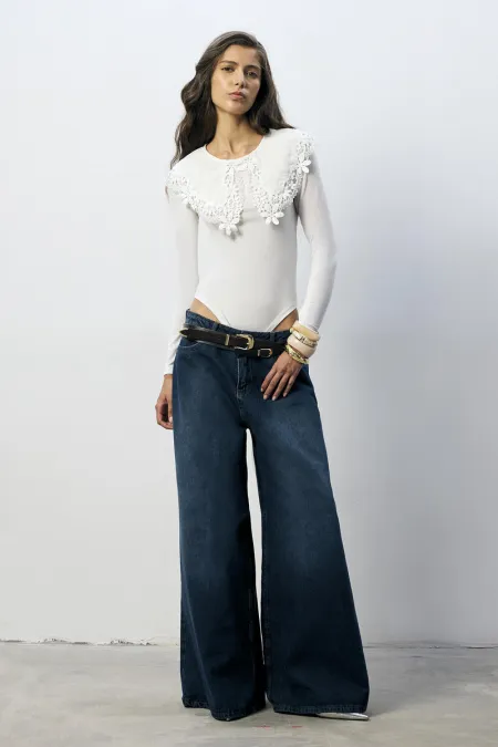 BRODE YAKA ÇITÇITLI BODY