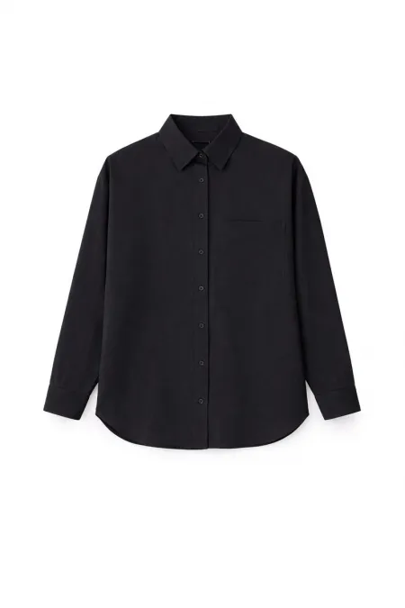 TEK CEPLİ OVERSIZE GÖMLEK