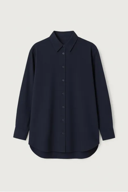 OVERSIZE FIT POPLIN SHIRT