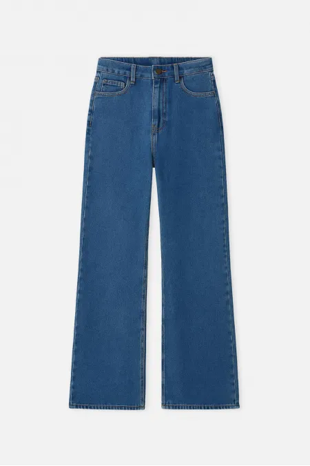 WIDE-LEG DENIM PANTS WIDE-LEG DENIM PANTS