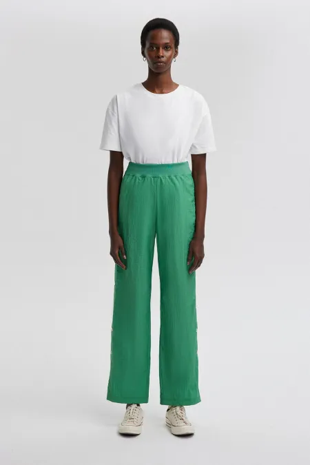 ÇIT ÇIT DETAYLI BELİ LASTİKLİ PANTOLON