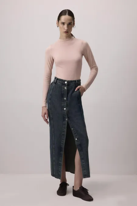 BASIC UZUN KOLLU VİSKON BODY