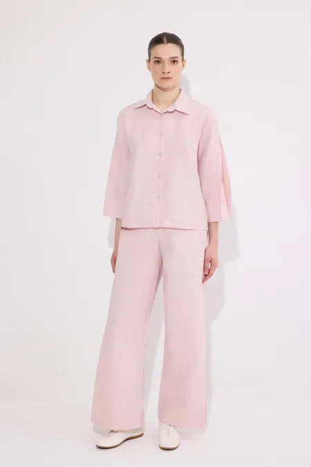 ENSEMBLE CHEMISE ET PANTALON KUPRA