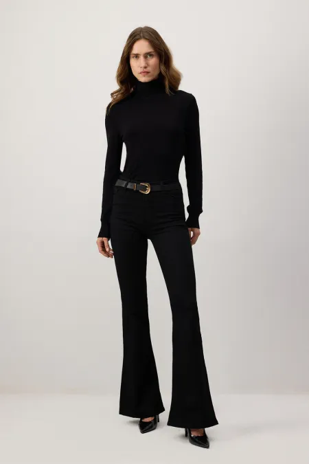 ULTRA LYCRA SPANISH FLARE DENIM PANTS ULTRA LYCRA SPANISH FLARE DENIM PANTS