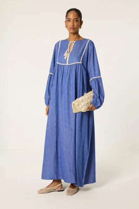 ETHNIC MAXI DRESS