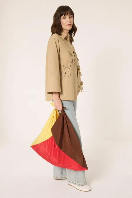 SAC TRIANGULAIRE MULTICOLORE