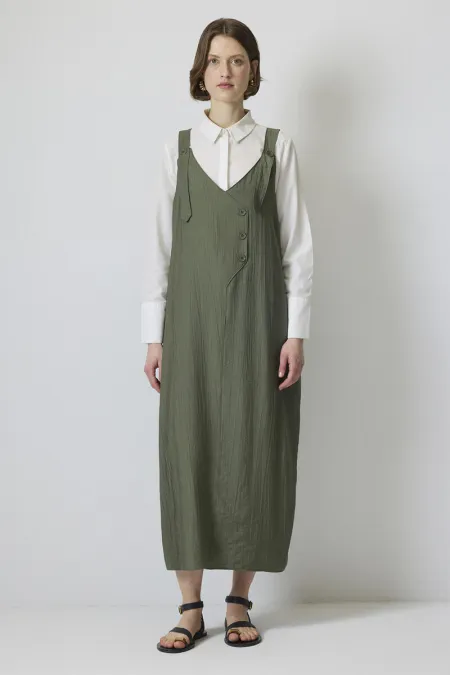 DÜĞME DETAYLI JİLE