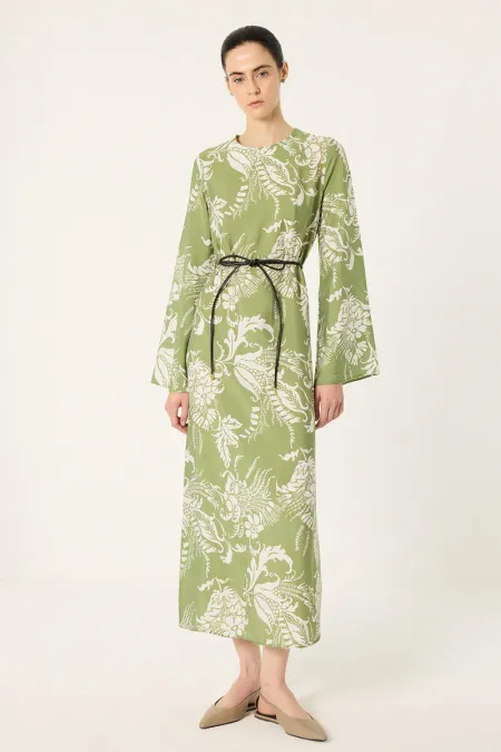 FLORAL PATTERN DRESS FLORAL PATTERN DRESS