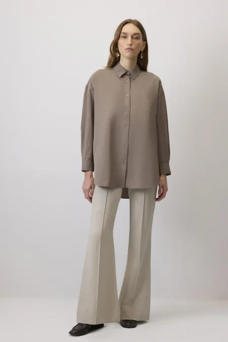 OVERSIZE FIT POPLIN SHIRT OVERSIZE FIT POPLIN SHIRT