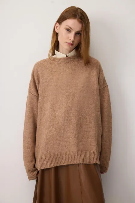 PULL OVERSize DE COULEUR UNI