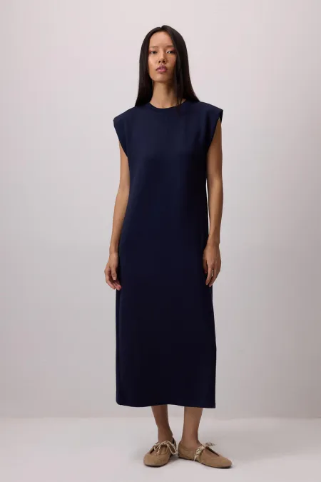 BICYCLE COLLAR PADDED DRESS