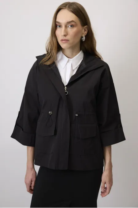 KAPÜŞONLU PARKA YAĞMURLUK