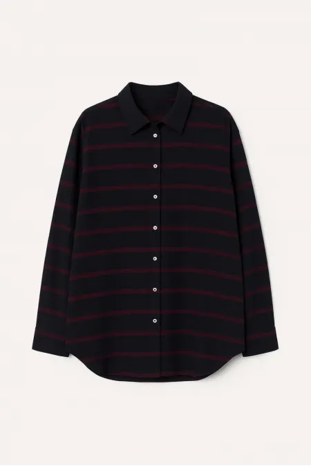 OVERSIZE WAFFLE SHIRT