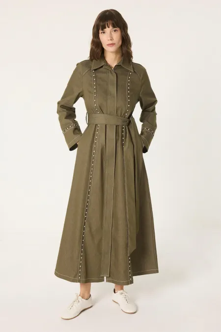 ROBE EN JEAN ORNÉE DE PIERRES