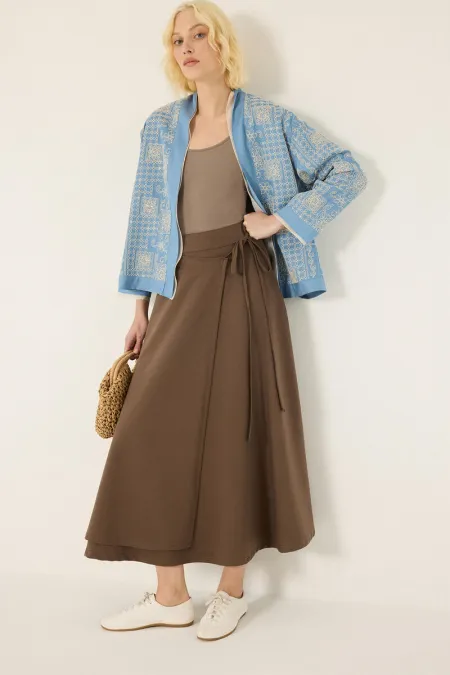 TIE-UP SKIRT
