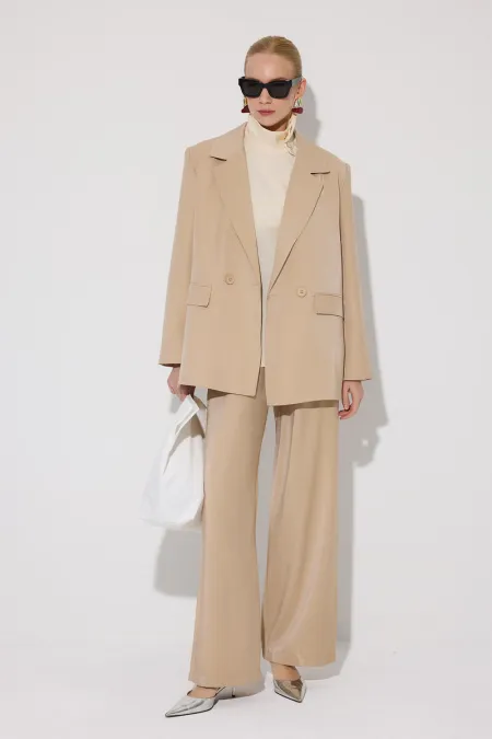 Blazer Jacket and Trousers Set