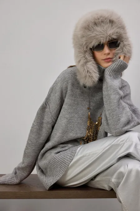 BOĞAZLI TRİKO KAZAK