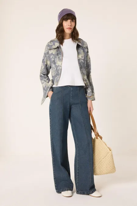 PANTALONS EN JEAN CÔTELÉS