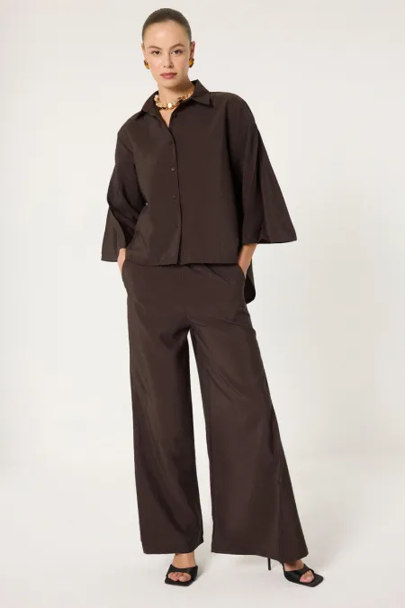 ENSEMBLE CHEMISE ET PANTALON KUPRA