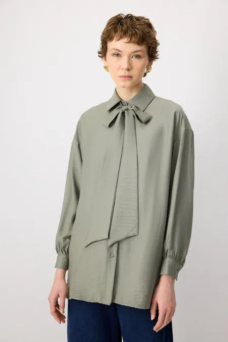 Tunique à chemise cintré