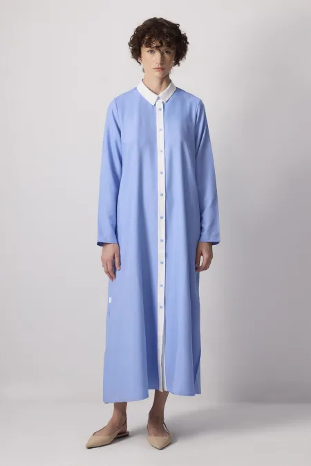 ROBE CHEMISE À RAYURES