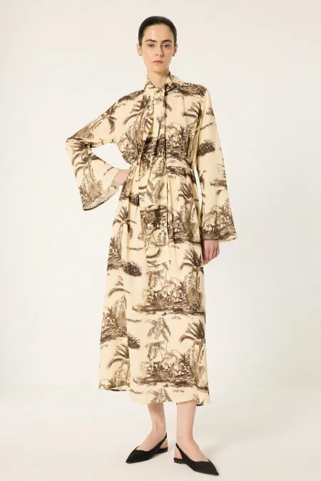 PATTERNED DRESS PATTERNED DRESS