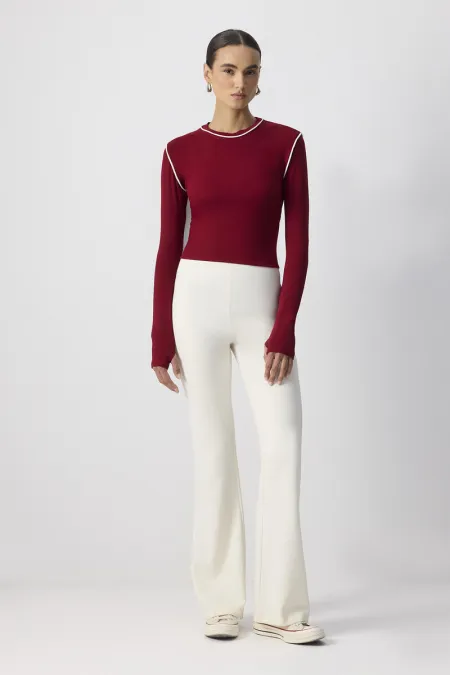 CONTRAST PIPED BODY CONTRAST PIPED BODY