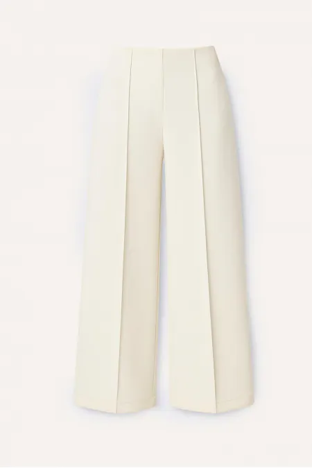 NERVÜRLÜ KREP PANTOLON