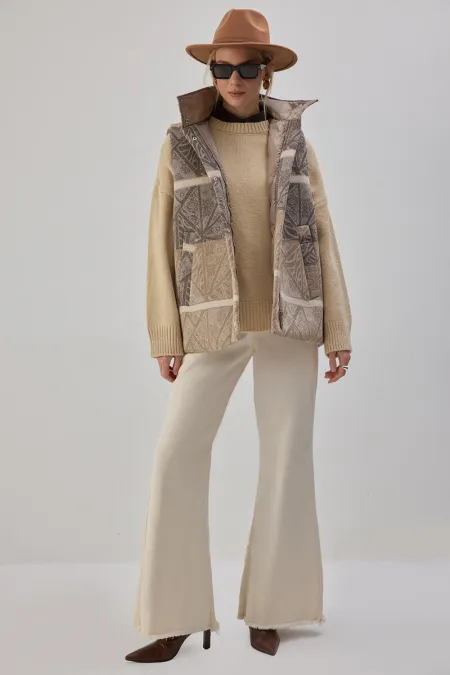 KAPÜŞONLU ŞİŞME YELEK