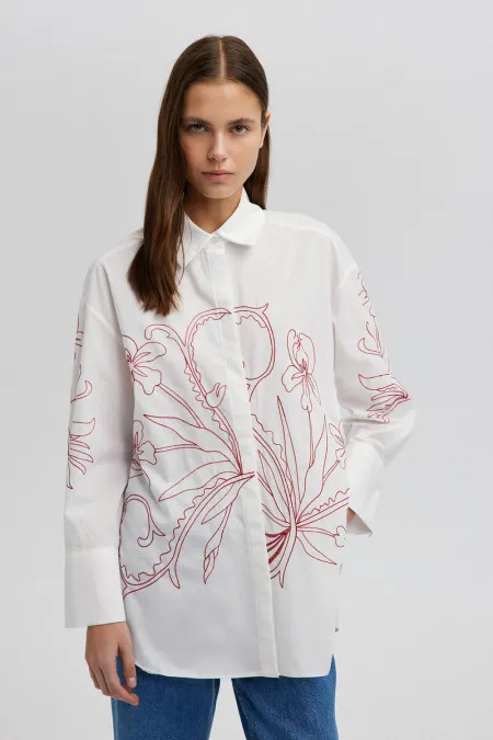 EMBROIDERED SHIRT