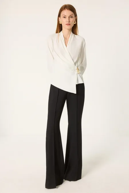 DRAPED BLOUSE DRAPED BLOUSE
