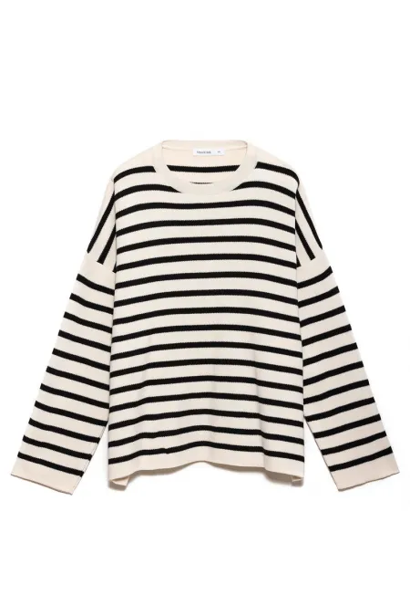 ÇİZGİLİ TRİKO KAZAK