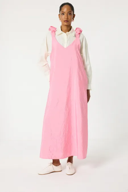 SHOULDER-GATHERED CUP VEST