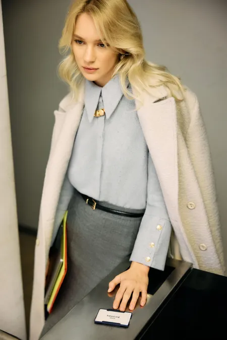 GENİŞ MANŞETLİ GÖMLEK