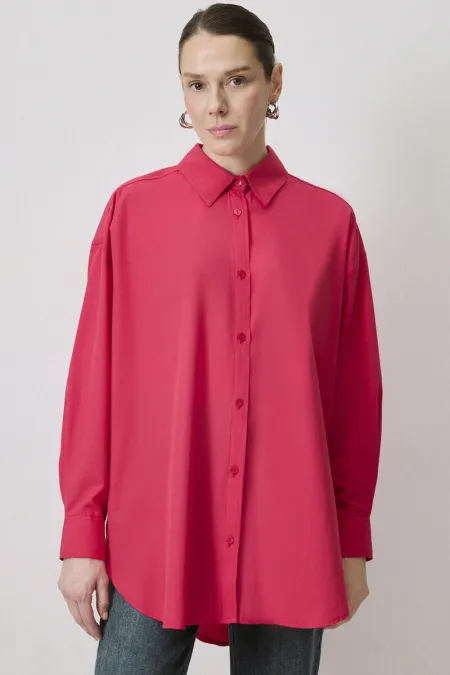 OVERSIZE FIT POPLIN SHIRT OVERSIZE FIT POPLIN SHIRT