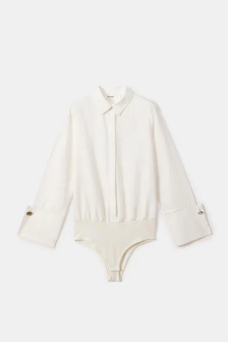 GENİŞ MANŞETLİ GÖMLEK BODY