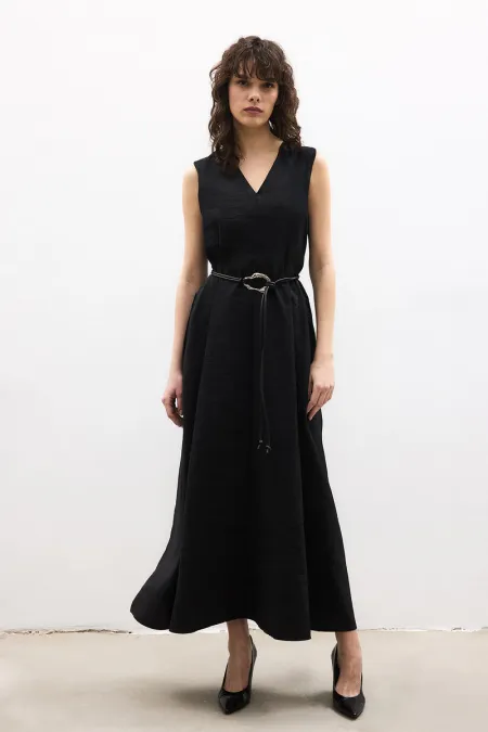 Gilet en cupra à col en V