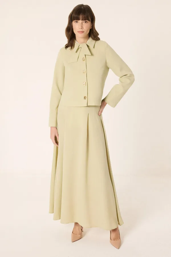 ENSEMBLE 2 PIÈCES AVEC DÉTAIL DE NŒUD