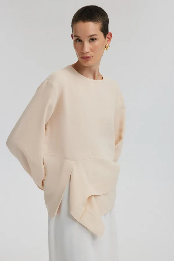 Muslin Tunic with Elastic Cuffs