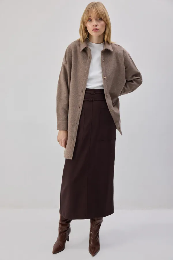 THICK CASHMERE SHIRT