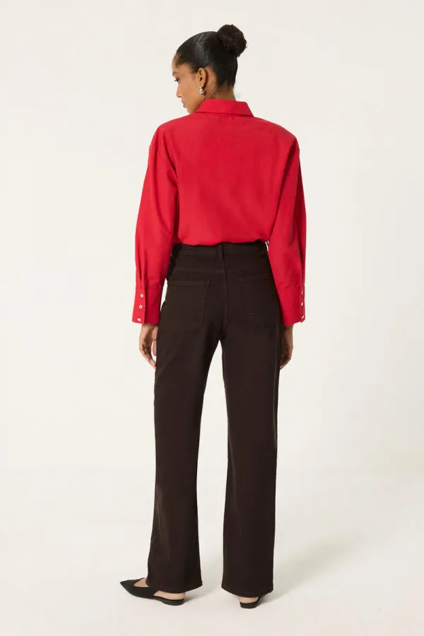 PANTALONS EN JEAN CÔTELÉS