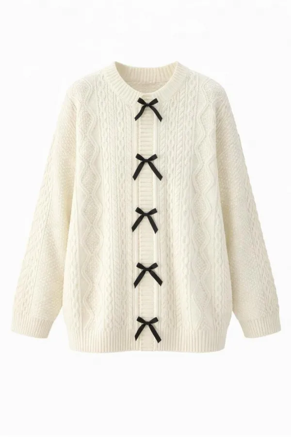 FİYONK DETAYLI TRİKO HIRKA