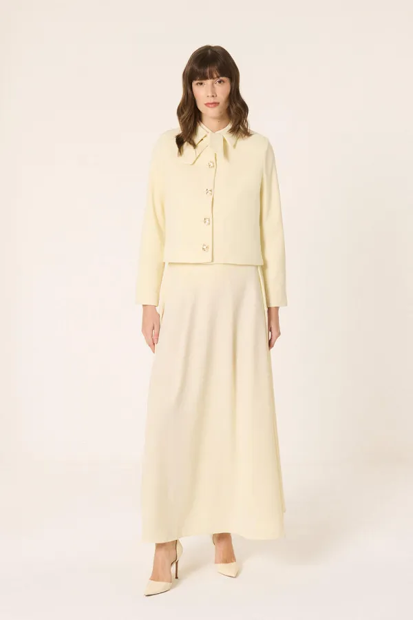 ENSEMBLE 2 PIÈCES AVEC DÉTAIL DE NŒUD