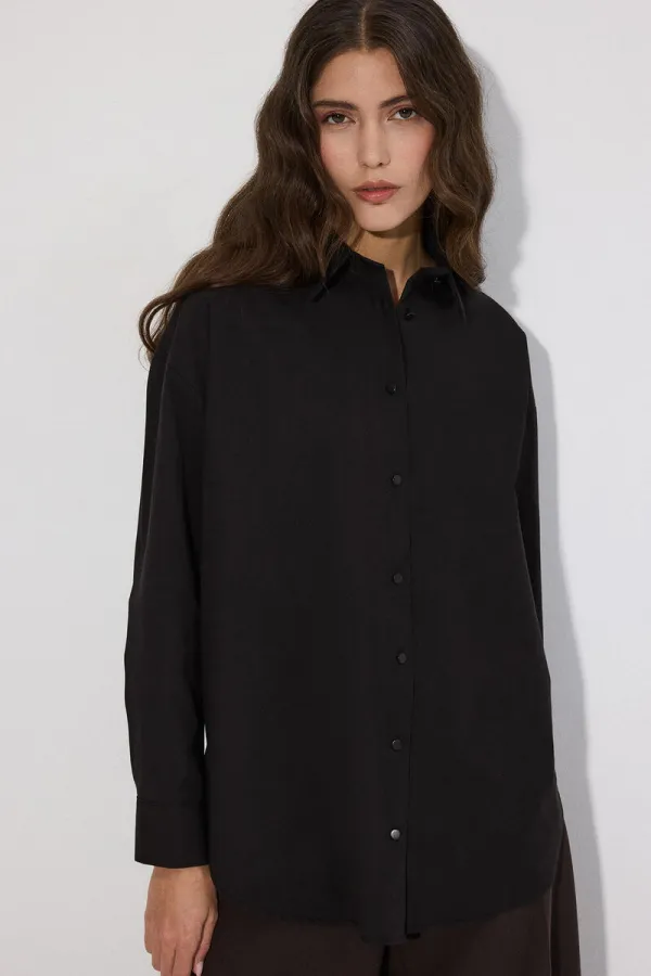 OVERSIZE BASIC GÖMLEK