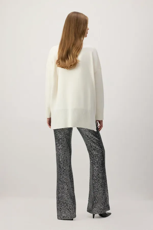 PAYETLİ BOL PAÇA PANTOLON